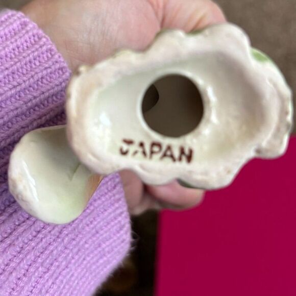 Vintage Porcelain 5" H Blue Jay Bird Figurine Japan Collectible Wildlife - Picture 4 of 4